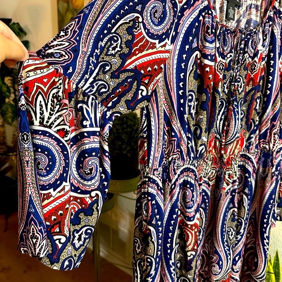 INC International concepts multicolor dress 2X - Picture 6 of 9